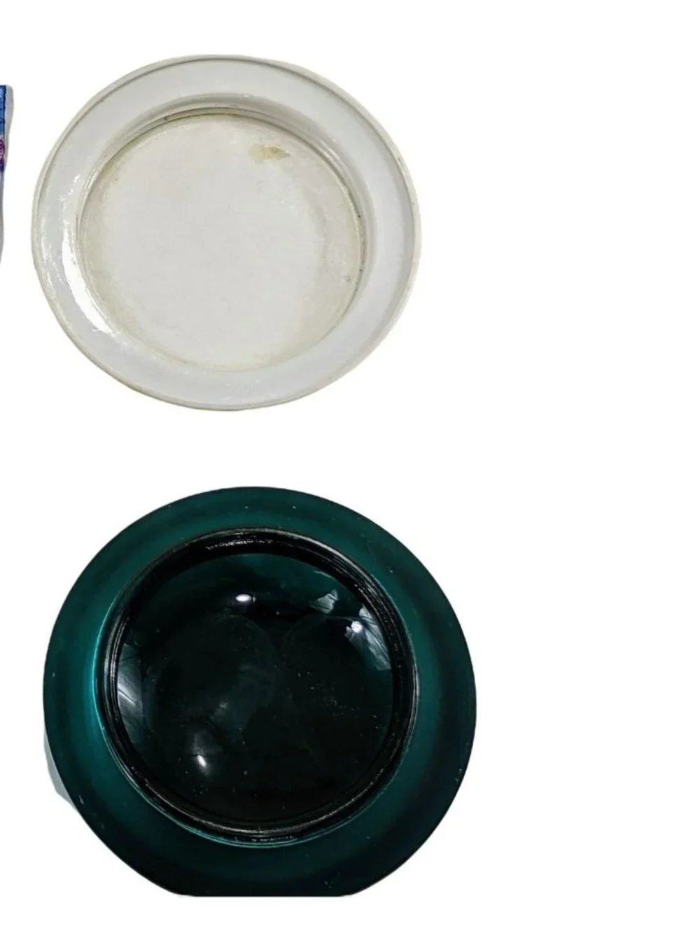 Small- Empty- Glass Container- skin product- craft- organization A69